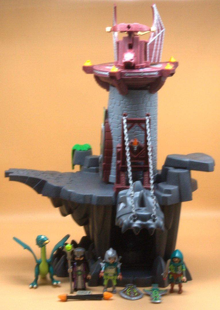 Playmobil Drachen Felsenturm 4836 neuwertig