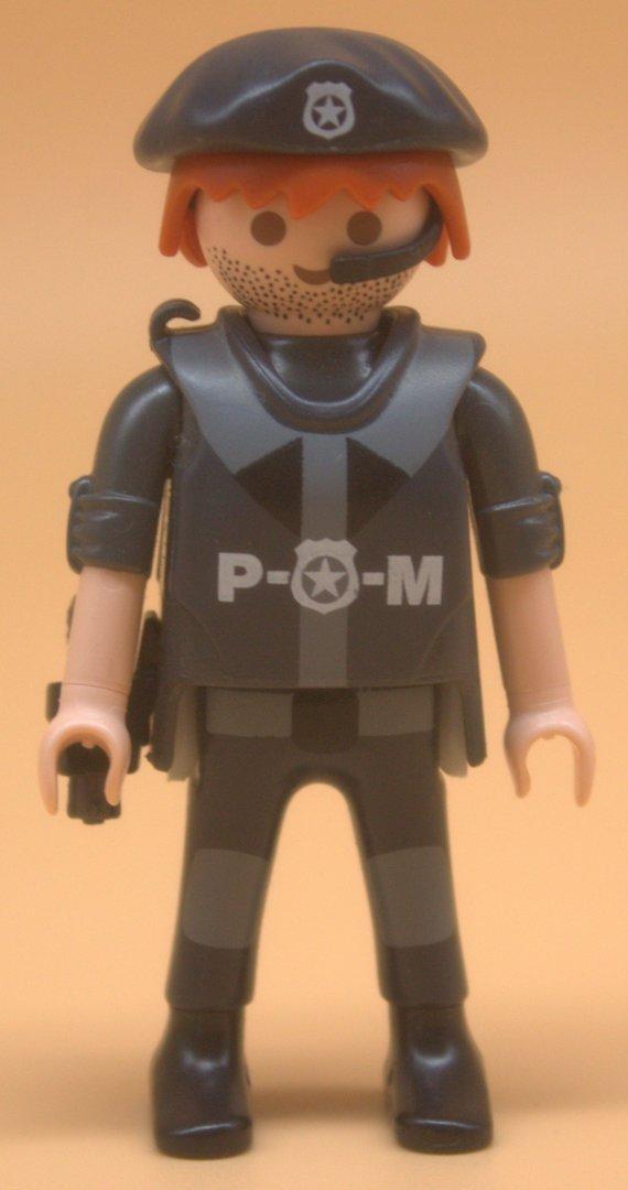 Playmobil Figur SEK Kommandant gebraucht
