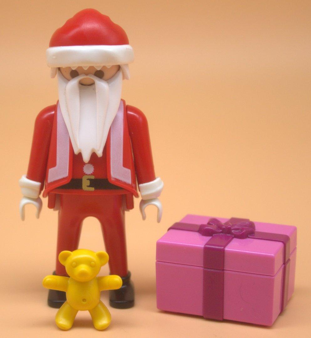 Playmobil Weihnachtsmann mit Geschenk gebraucht