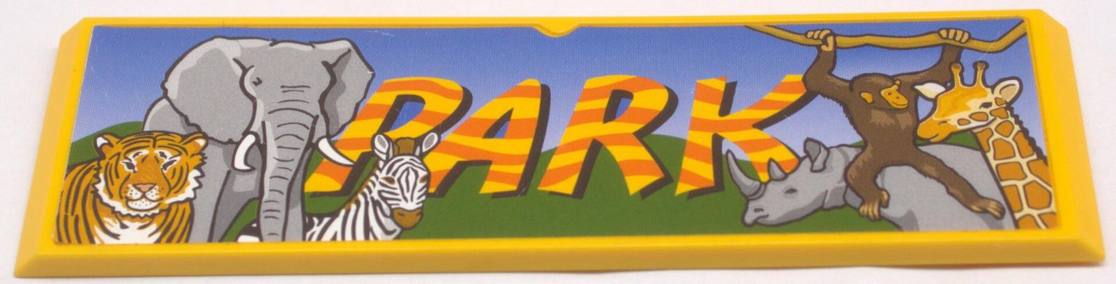 Playmobil Ersatzteil Schild Park gebraucht