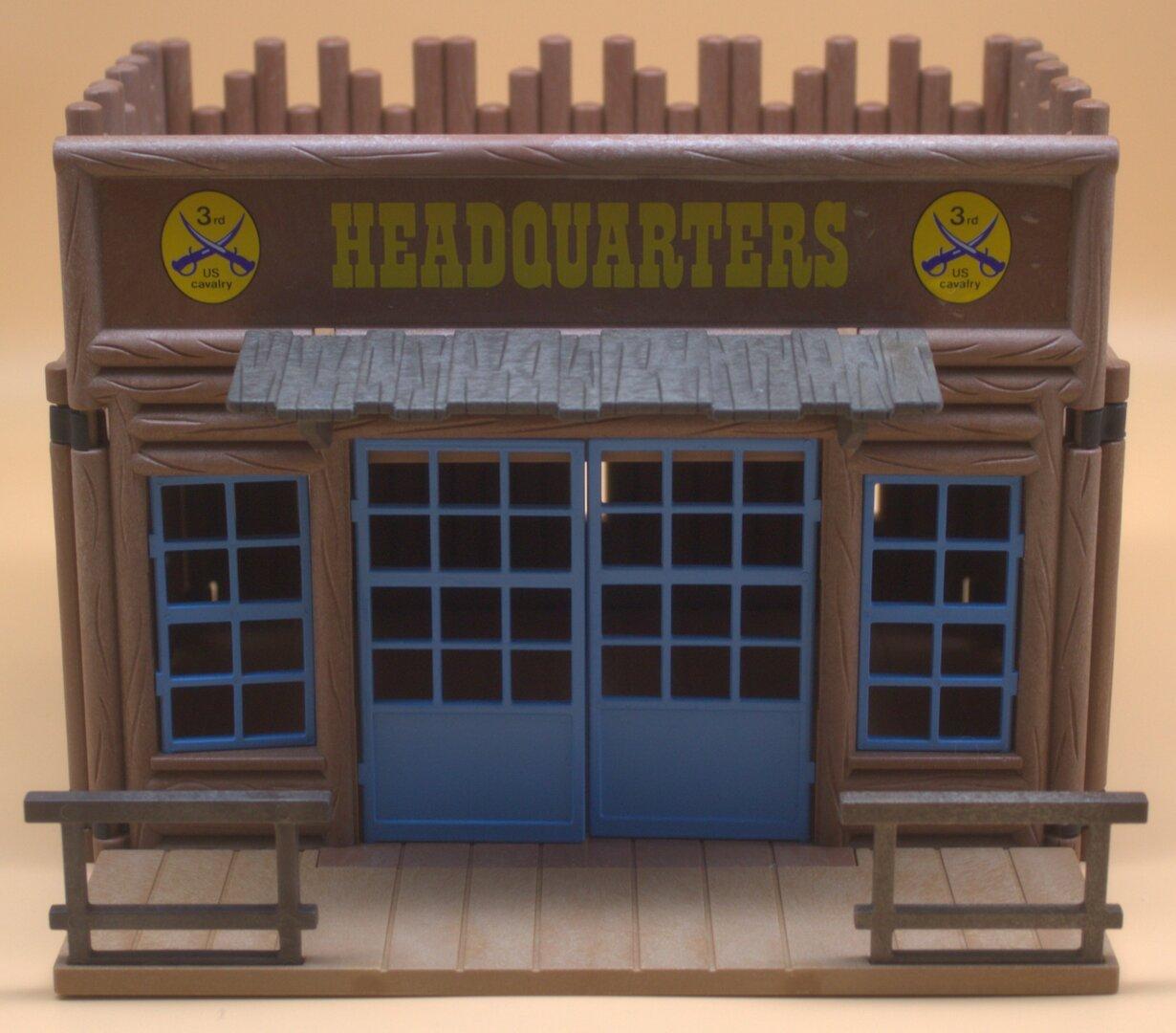 Playmobil Zubehör Headquarters Fort Bravo 3773 gebraucht