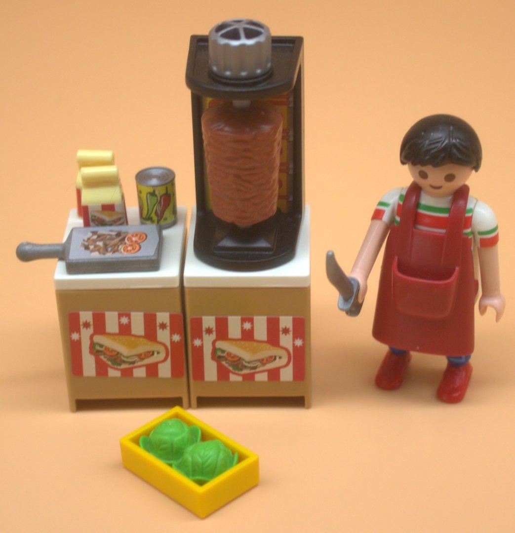 Playmobil Döner Stand 9088 gebraucht