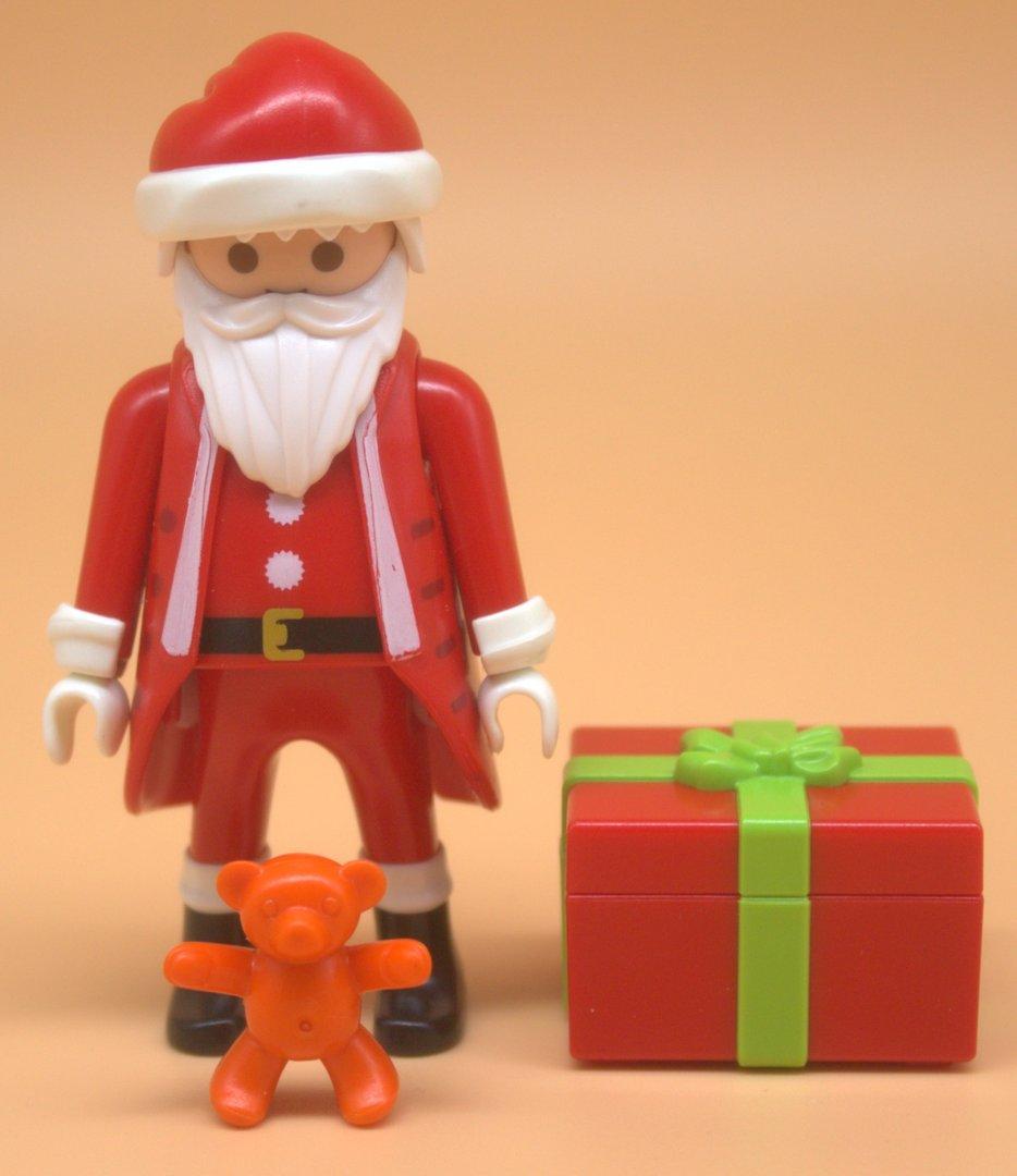 Playmobil Weihnachtsmann mit Geschenk gebraucht
