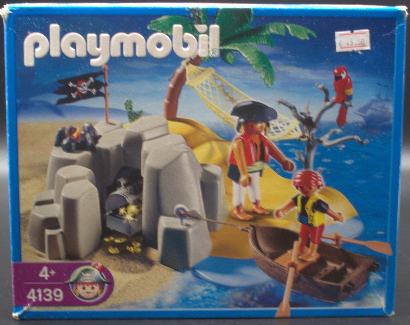 Playmobil kleine Pirateninsel 4139 gebraucht