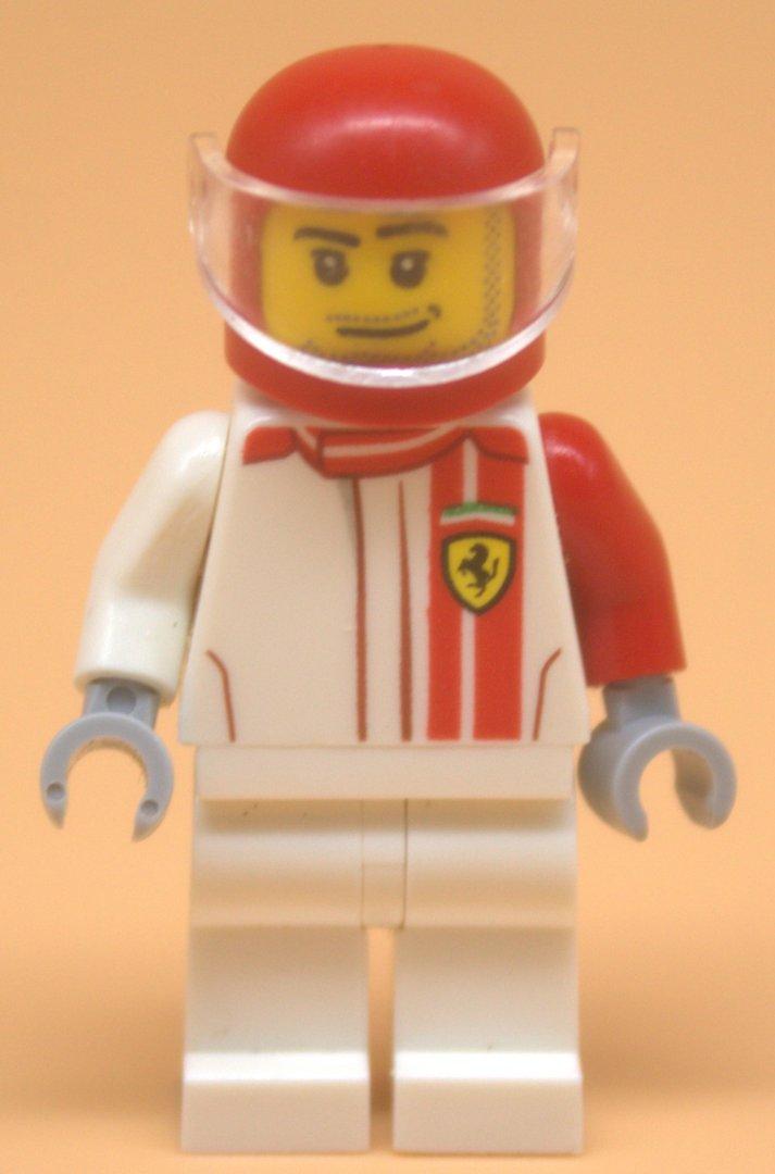 Lego Minifigur Ferrari gebraucht