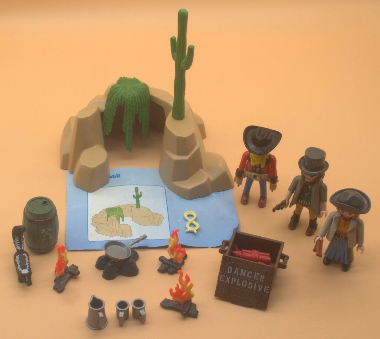 Playmobil Western Banditenversteck 5250 gebraucht