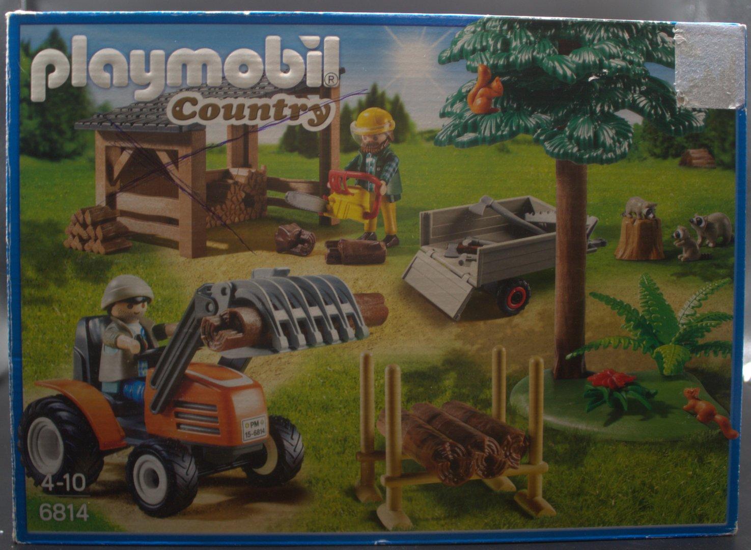 Playmobil Holzfäller 6814 gebraucht