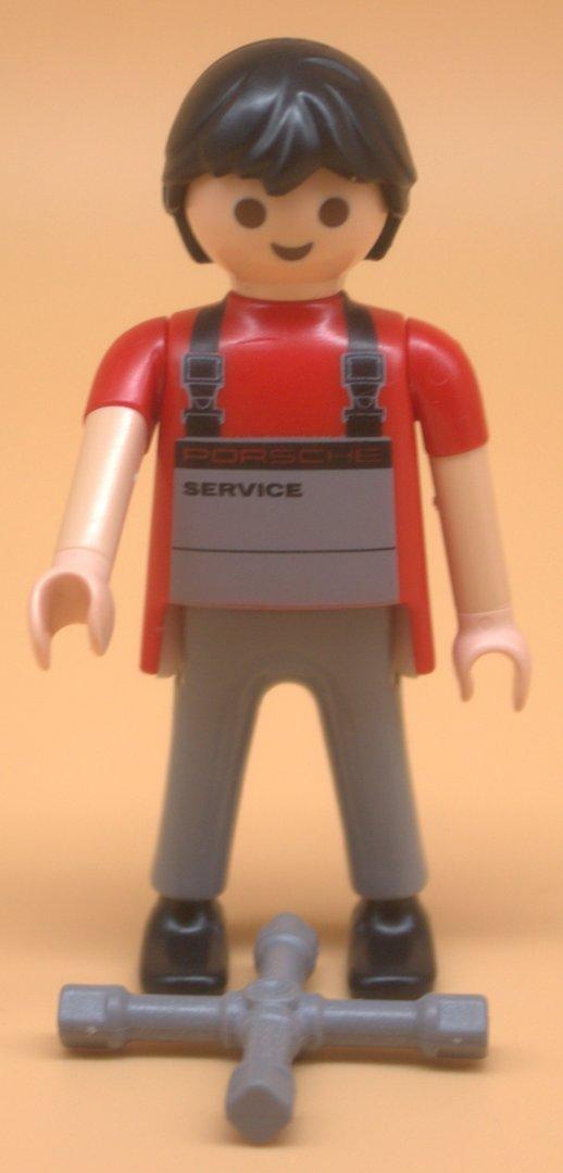 Playmobil Figur Porsche Service gebraucht