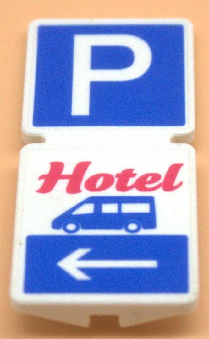 Playmobil Ersatzteil Schild Parkplatz gebraucht