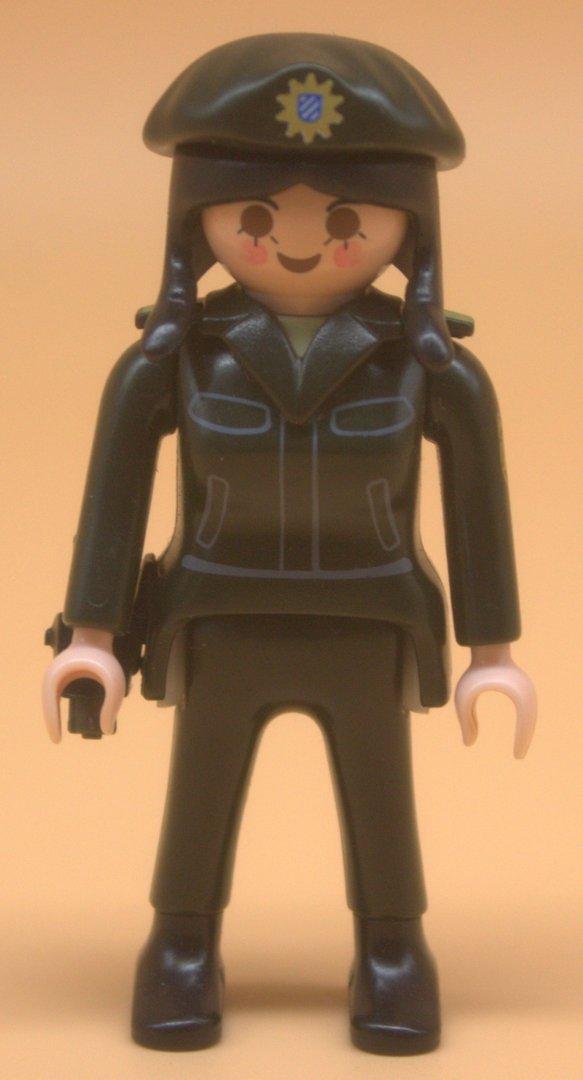 Playmobil Figur Polizistin gebraucht