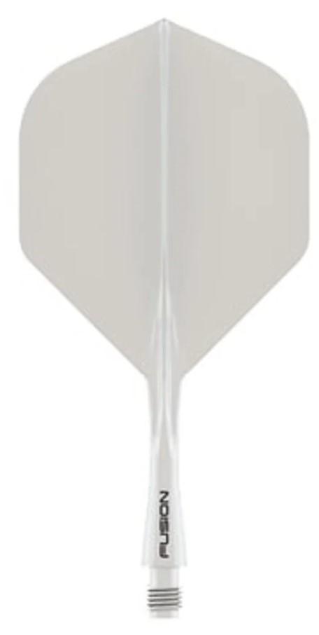 Winmau Fusion Shaft Flight System gelb inbetween – weiß