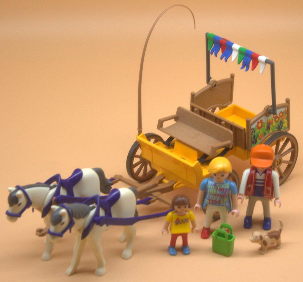 Playmobil Pferdekutsche 4186 gebraucht