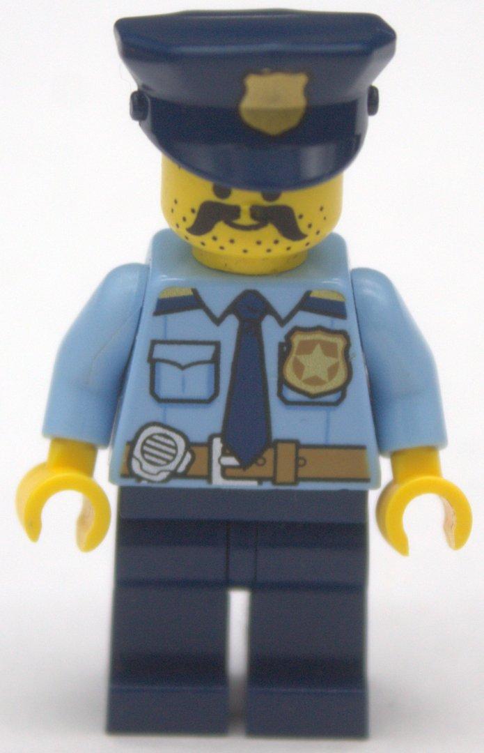 Lego City Minifigur Police Officer gebraucht