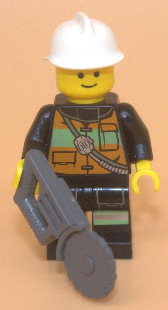 Lego City Minifigur Feuerwehrmann gebraucht