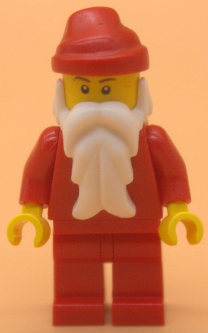 Lego City Minifigur Weihnachtsmann gebraucht