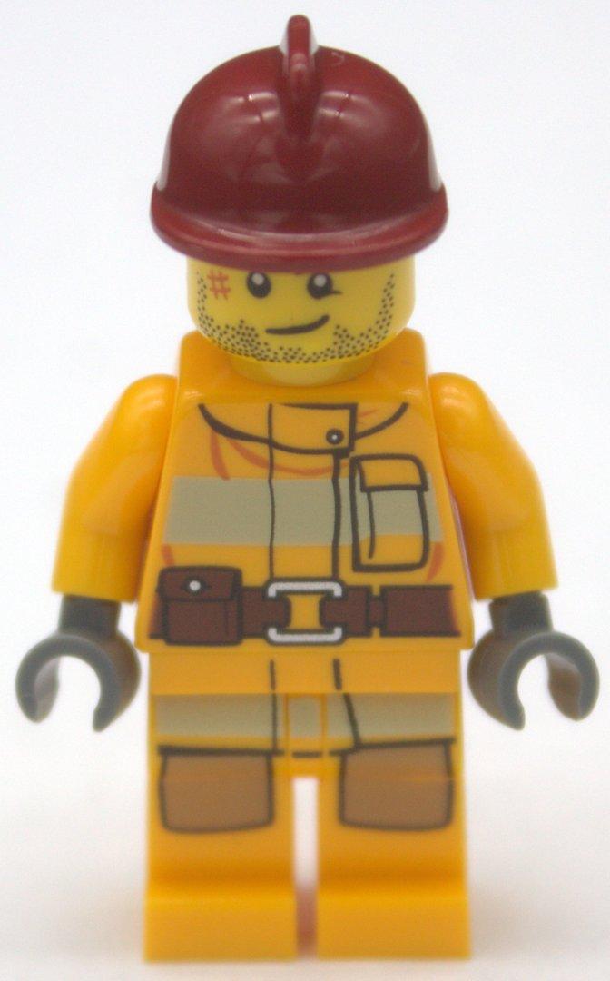 Lego City Minifigur Feuerwehrmann gebraucht