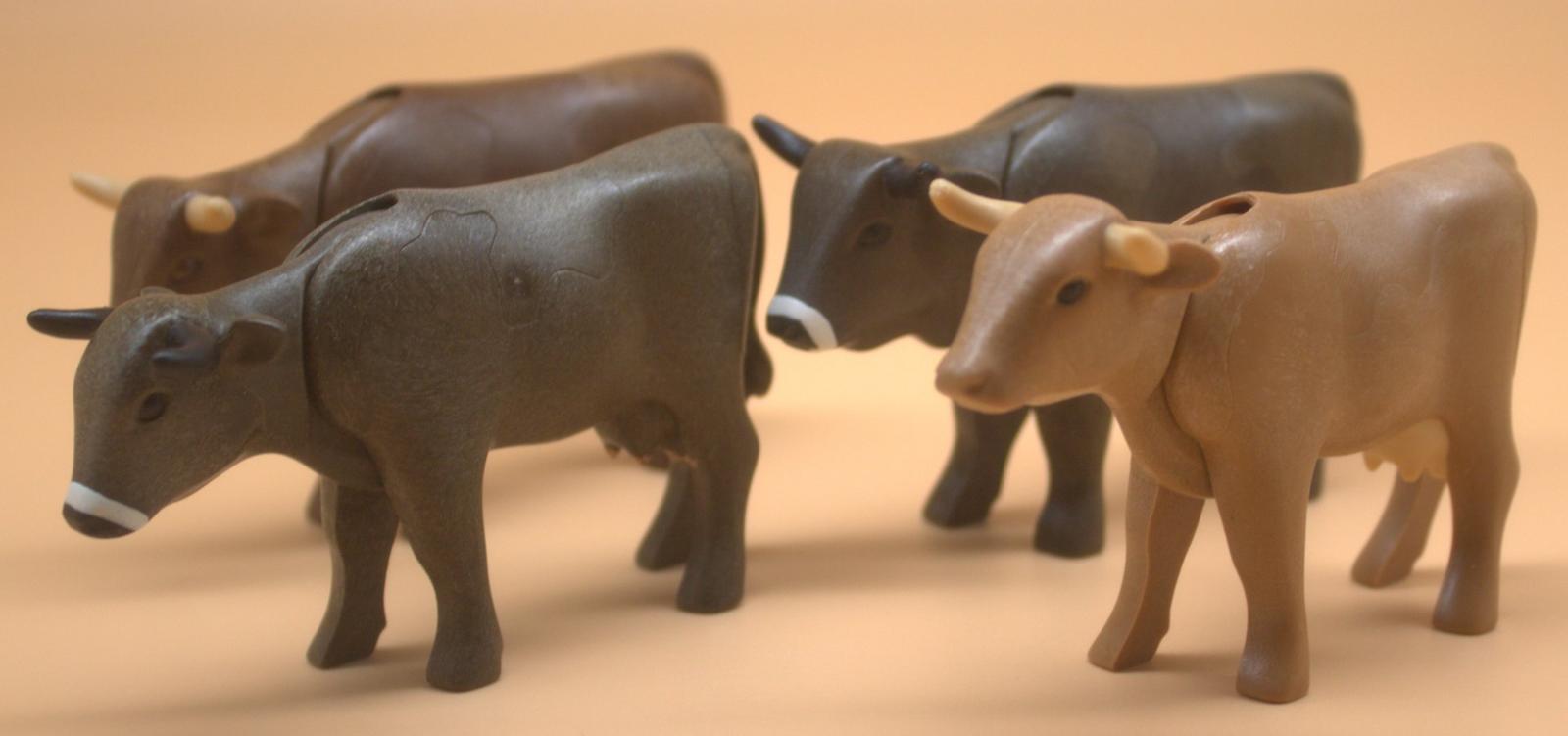 Playmobil Zubehör Kühe gebraucht