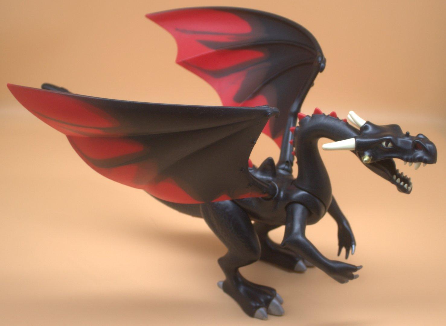 Playmobil schwarzer Riesendrache 4838 gebraucht