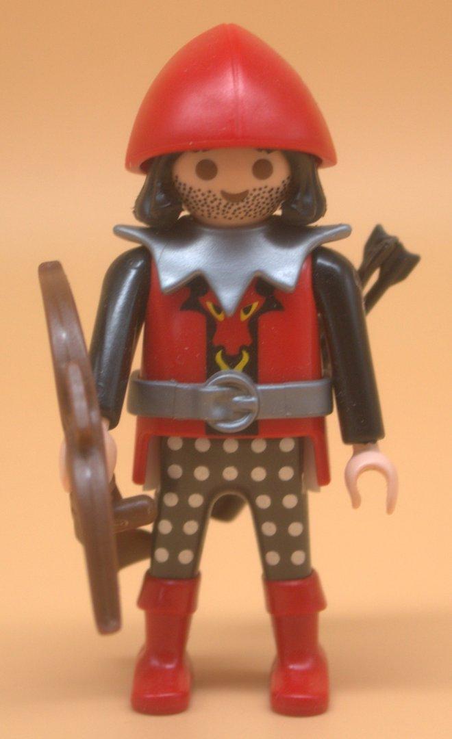Playmobil Armbrustschütze der roten Drachenritter gebraucht