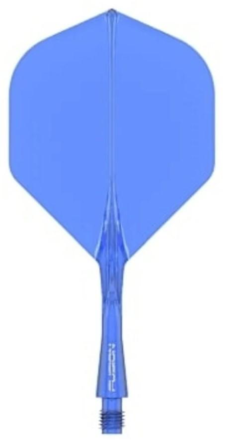 Winmau Fusion Shaft Flight System gelb inbetween – blau