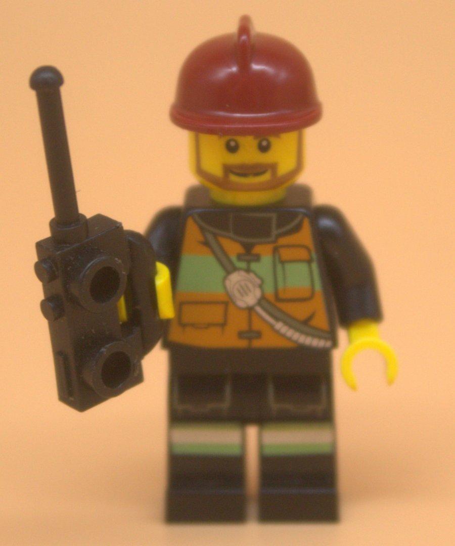 Lego City Minifigur Feuerwehrmann gebraucht