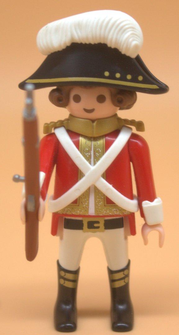 Playmobil Figur englischer Soldat gebraucht