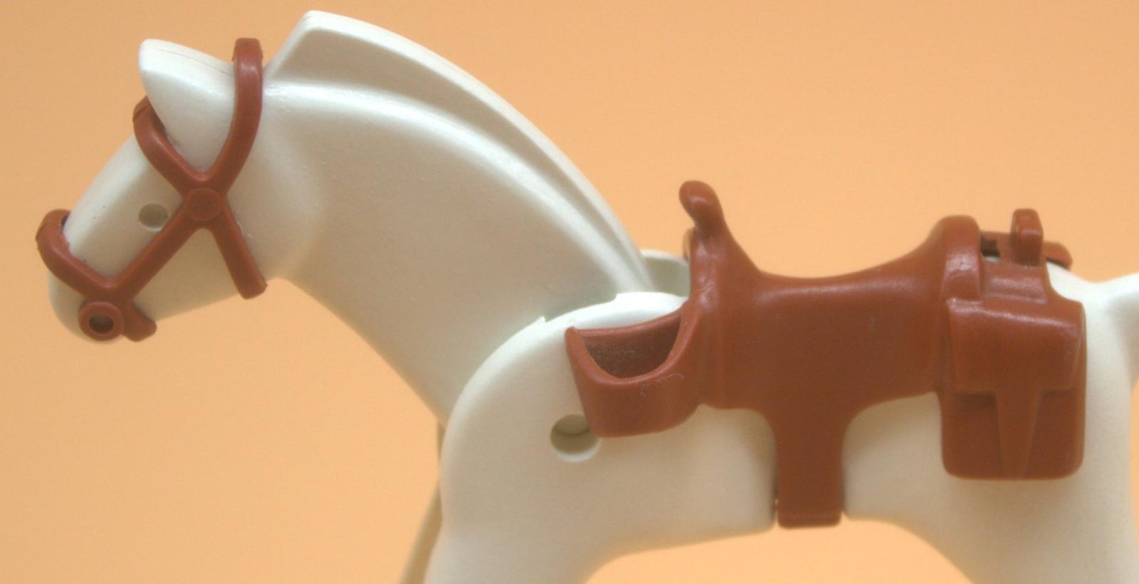 Playmobil Ersatzteil Westernsattel mit Halfter gebraucht