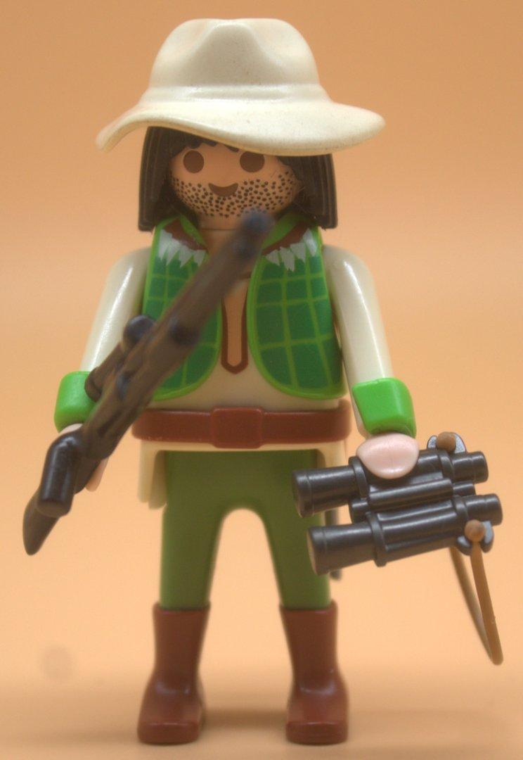Playmobil Figur Jäger gebraucht