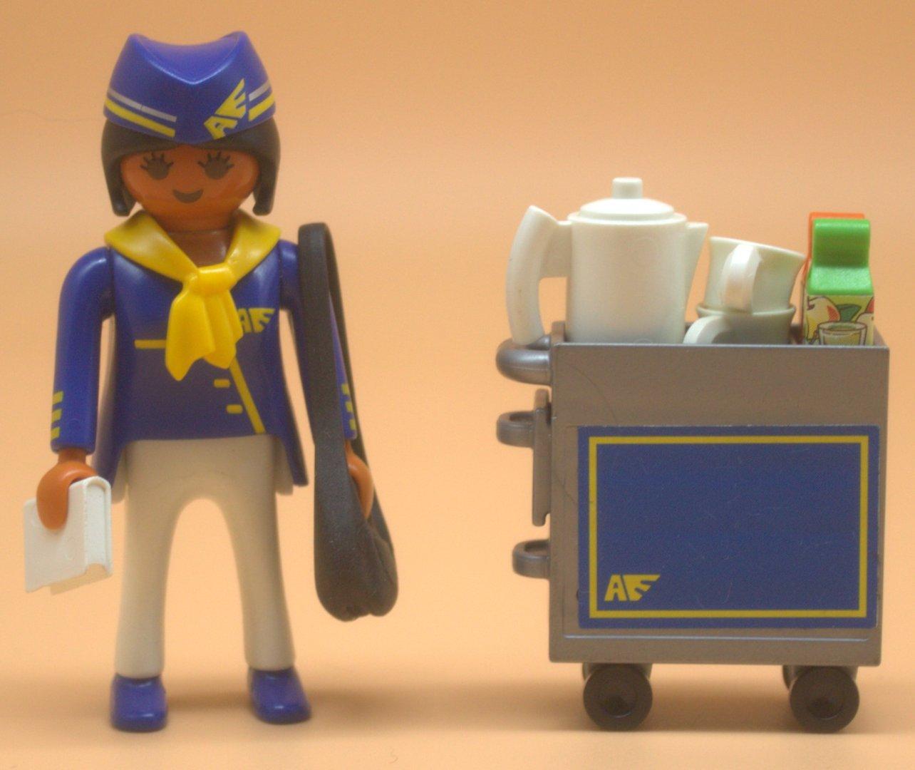 Playmobil Flugbegleiterin gebraucht