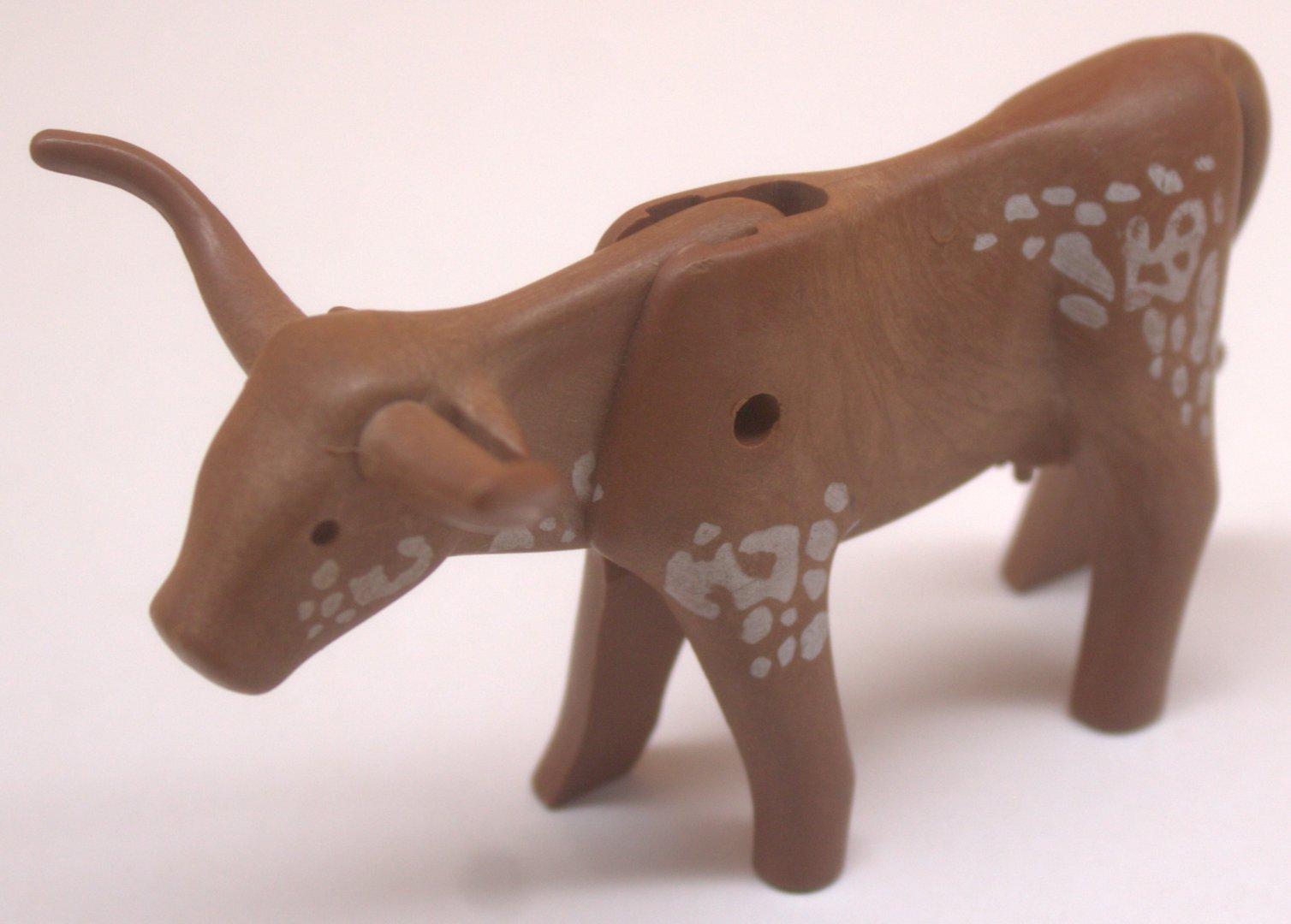 Playmobil Western Longhorn Kuh gebraucht