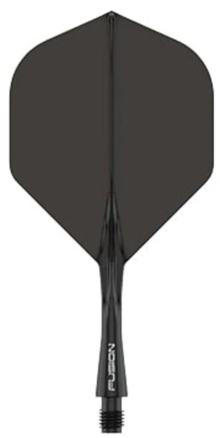 Winmau Fusion Shaft Flight System gelb medium – schwarz