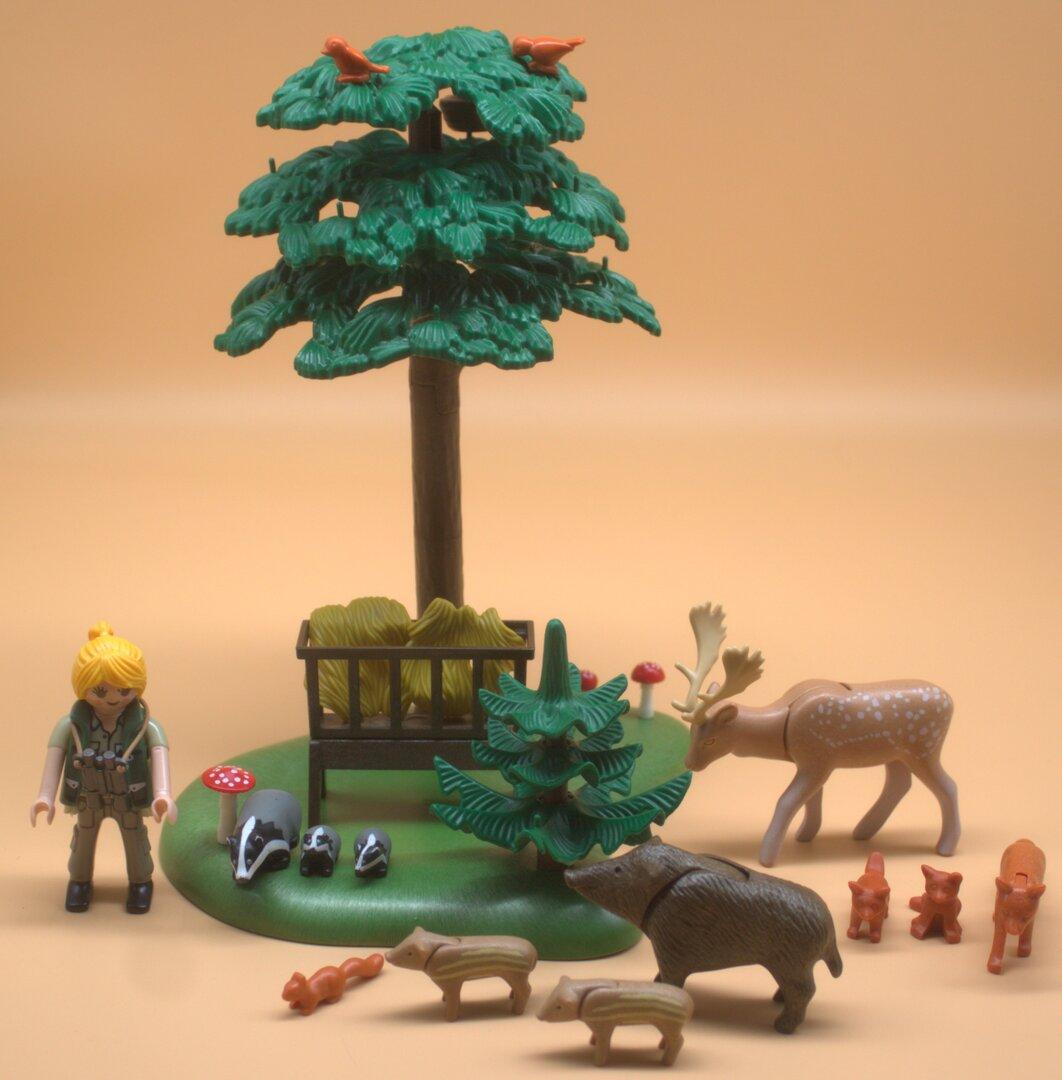 Playmobil Wildtierfütterung 6815 gebraucht
