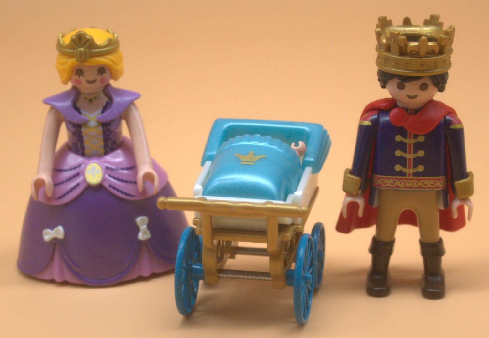 Playmobil Prinzenpaar mit Baby 70323 gebraucht