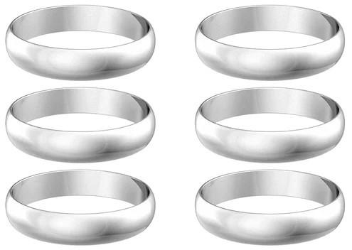 Harrows Supergrip Ringe – silber