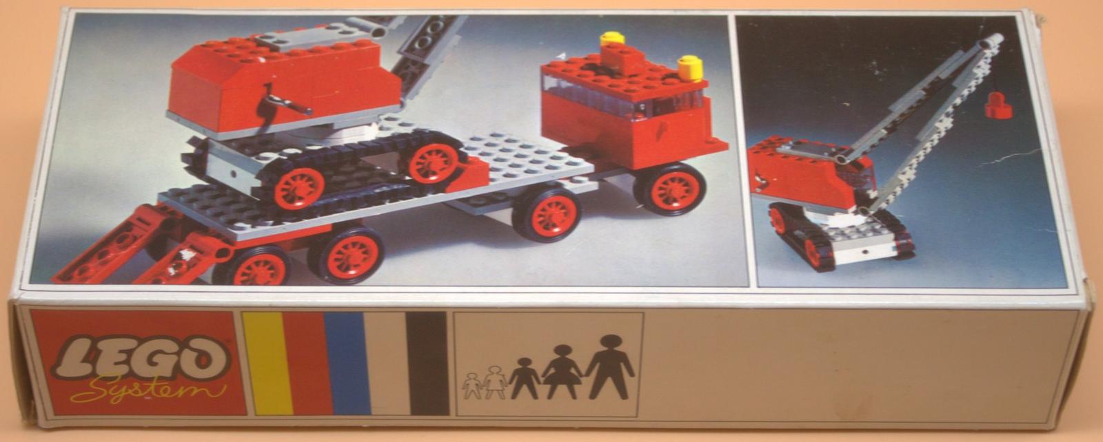 Lego System 337 Truck mit Kran gebraucht