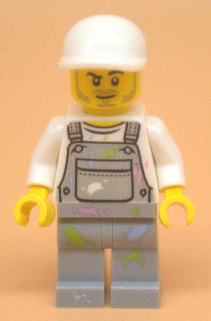 Lego City Minifigur Maler gebraucht