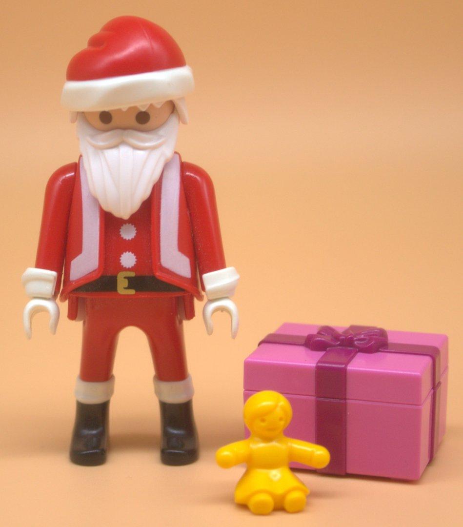 Playmobil Weihnachtsmann mit Geschenk gebraucht