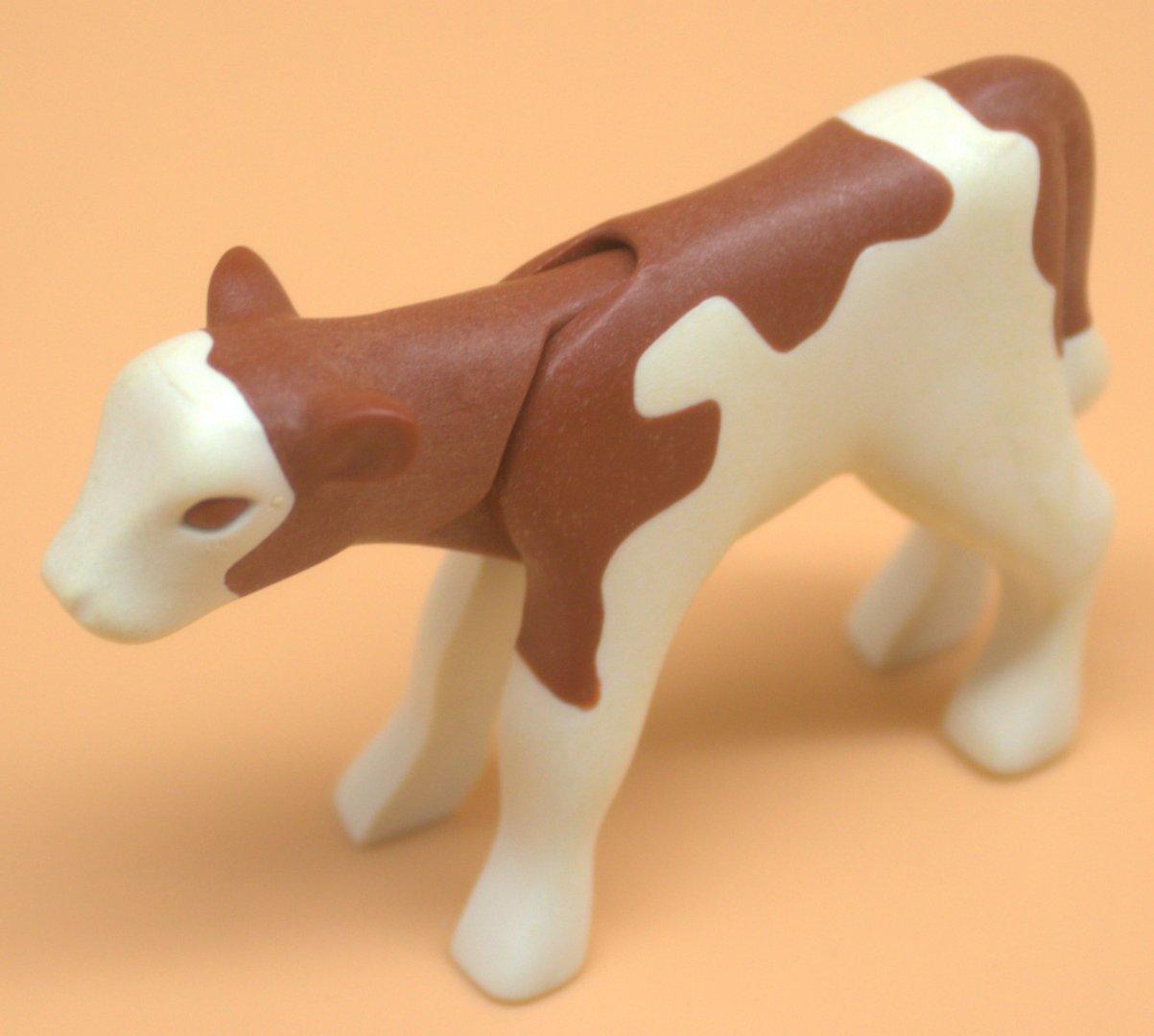 Playmobil braun weisses Kalb gebraucht