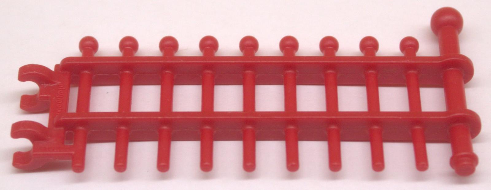 Playmobil Ersatzteil Zaunelement rot gebraucht