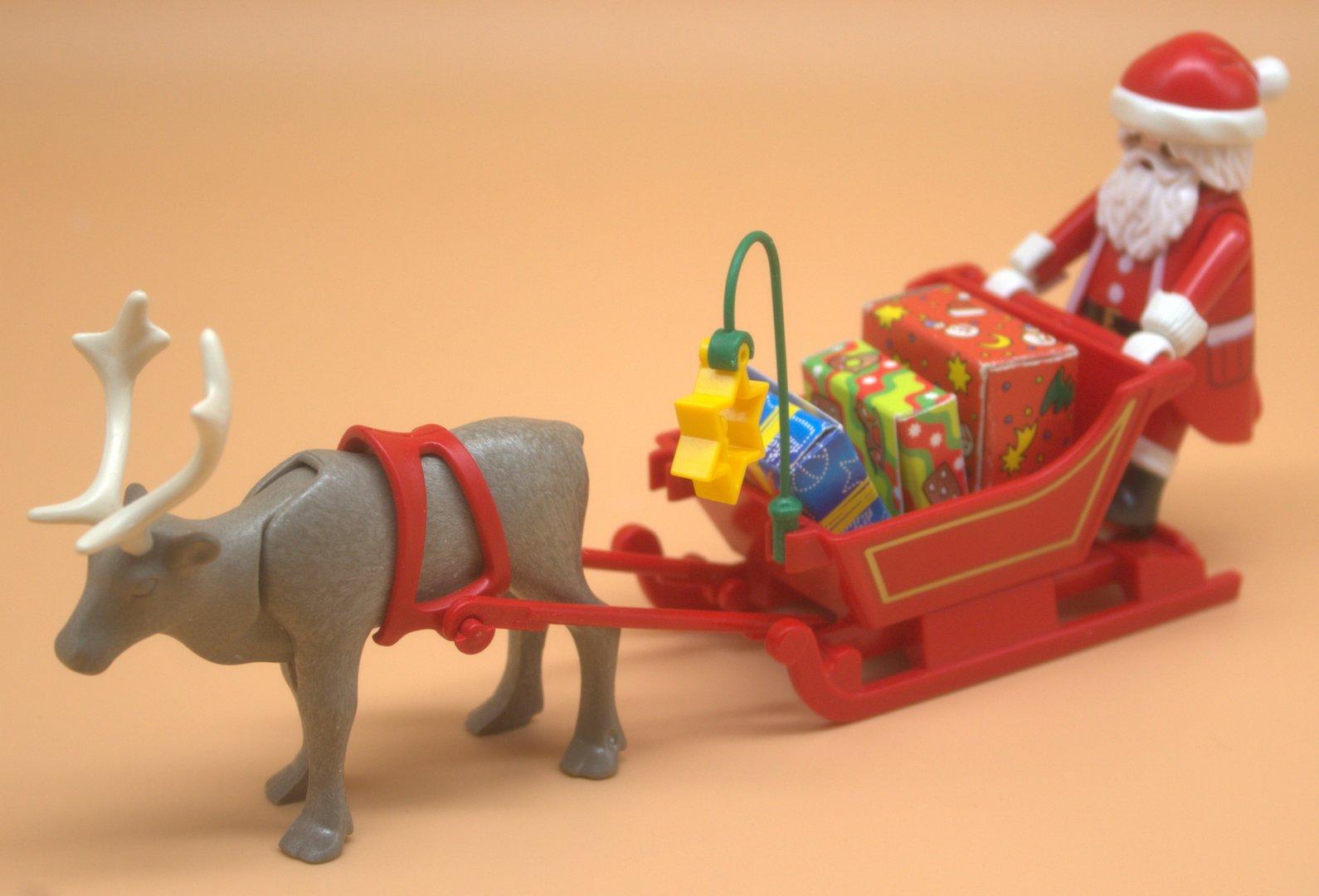 Playmobil Weihnachtsschlitten gebraucht