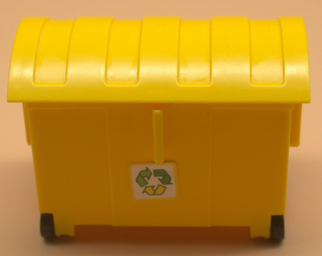 Playmobil Ersatzteil grosse Mülltonne gebraucht