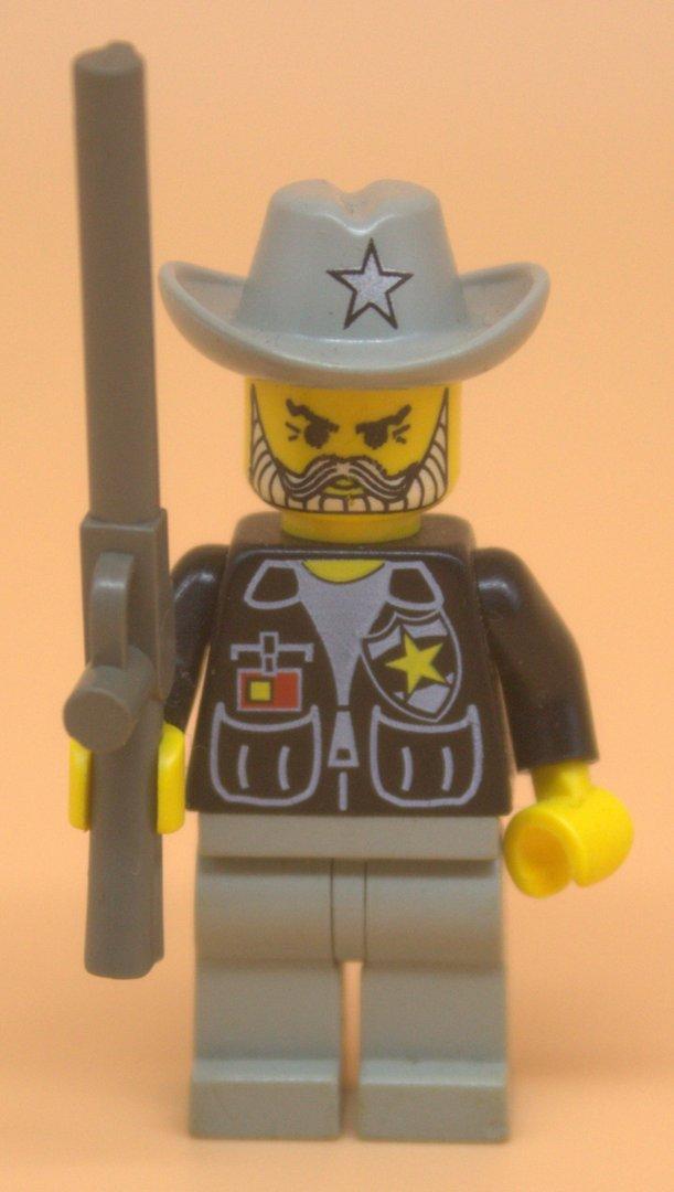 Lego Western Minifigur Sheriff gebraucht
