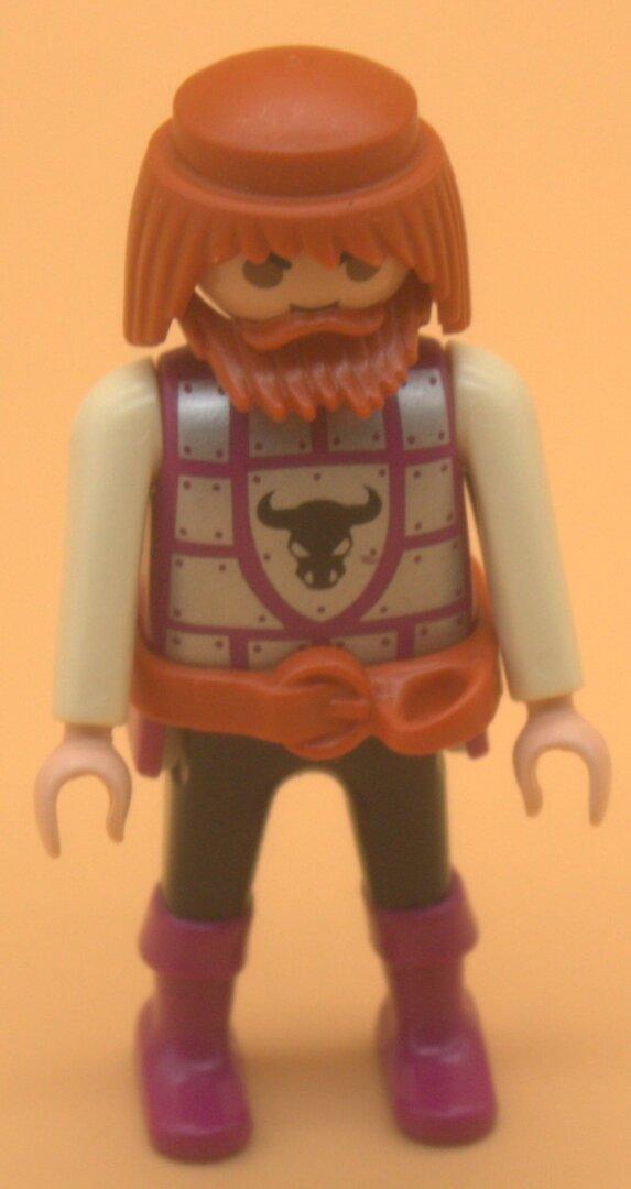 Playmobil Ersatzteil Figur Barbaren Anführer 4438 gebraucht