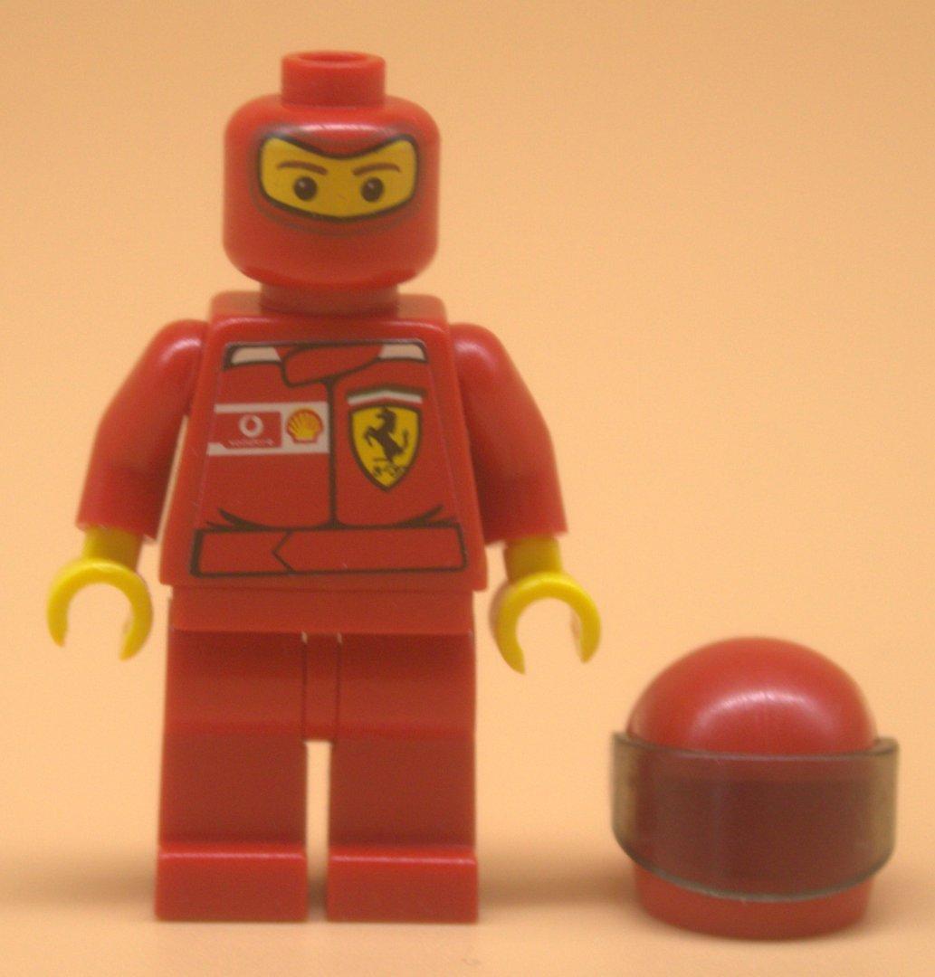 Lego Ferrari Minifigur gebraucht