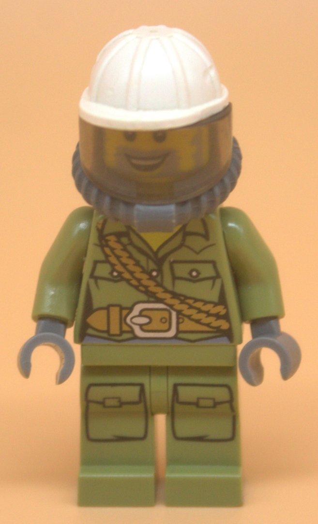 Lego City Minifigur Versorgungspilot gebraucht