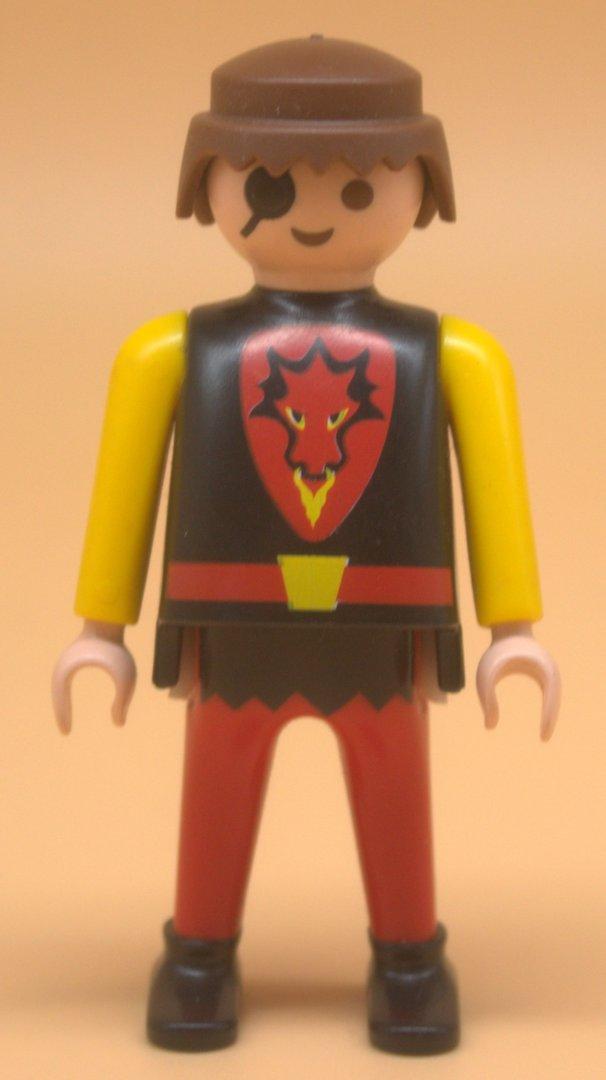 Playmobil Ersatzteil roter Drachenritter gebraucht