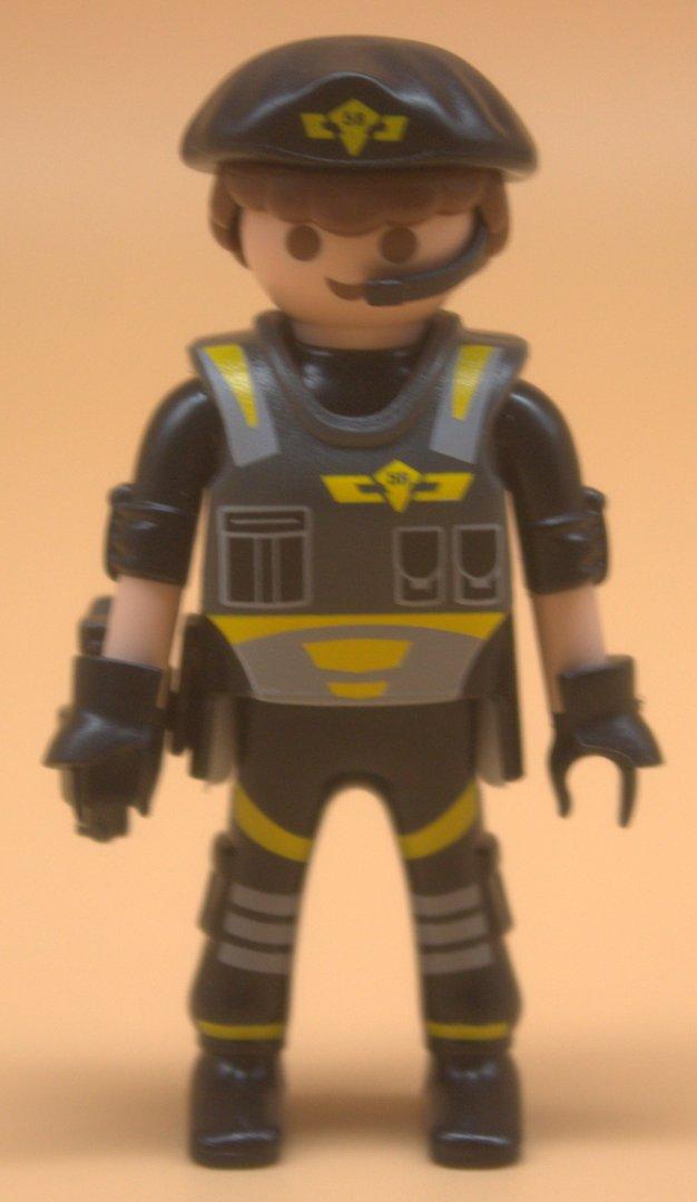 Playmobil Figur SEK Kommandant gebraucht