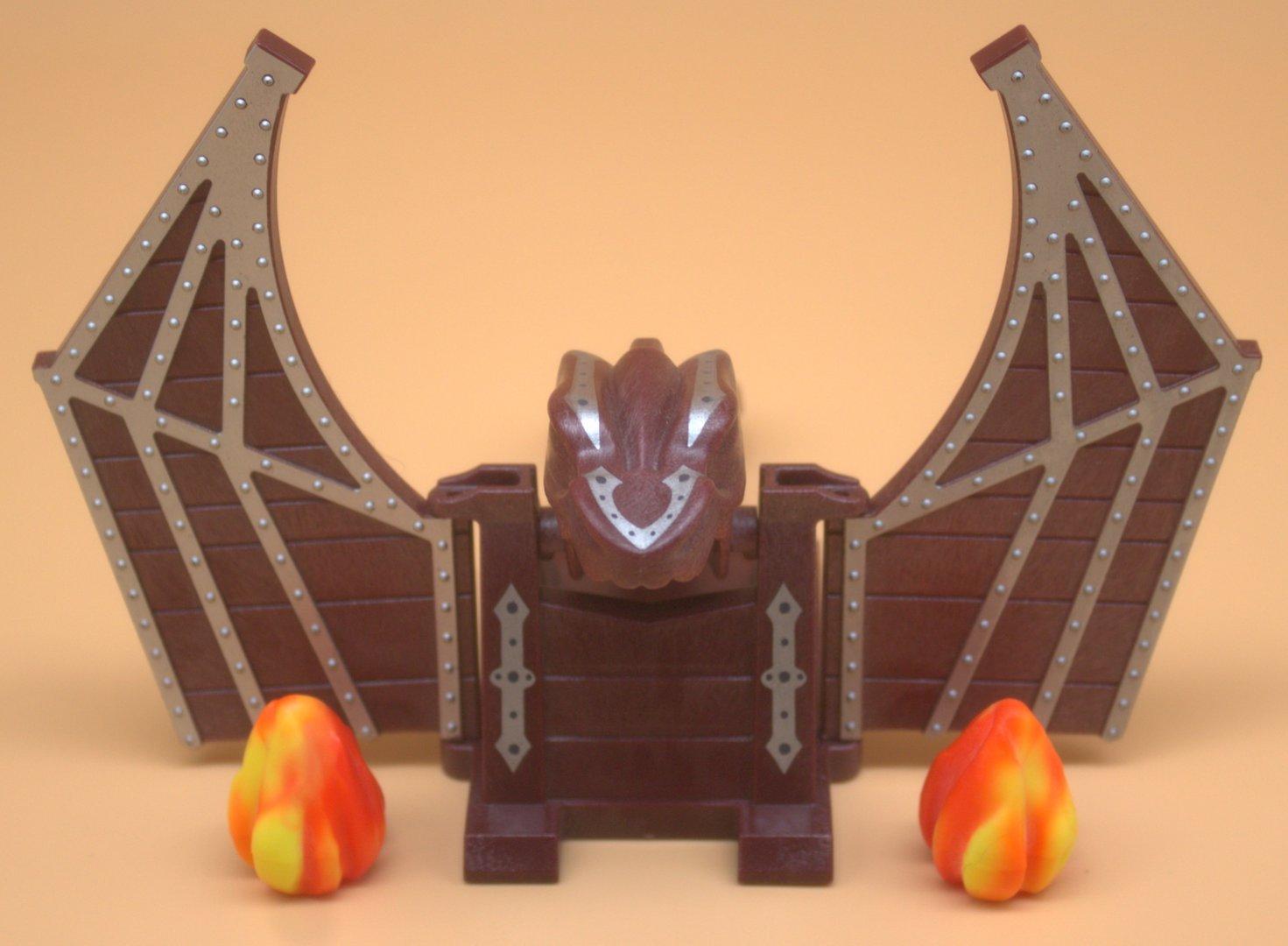 Playmobil Drachen Feuerkatapult gebraucht