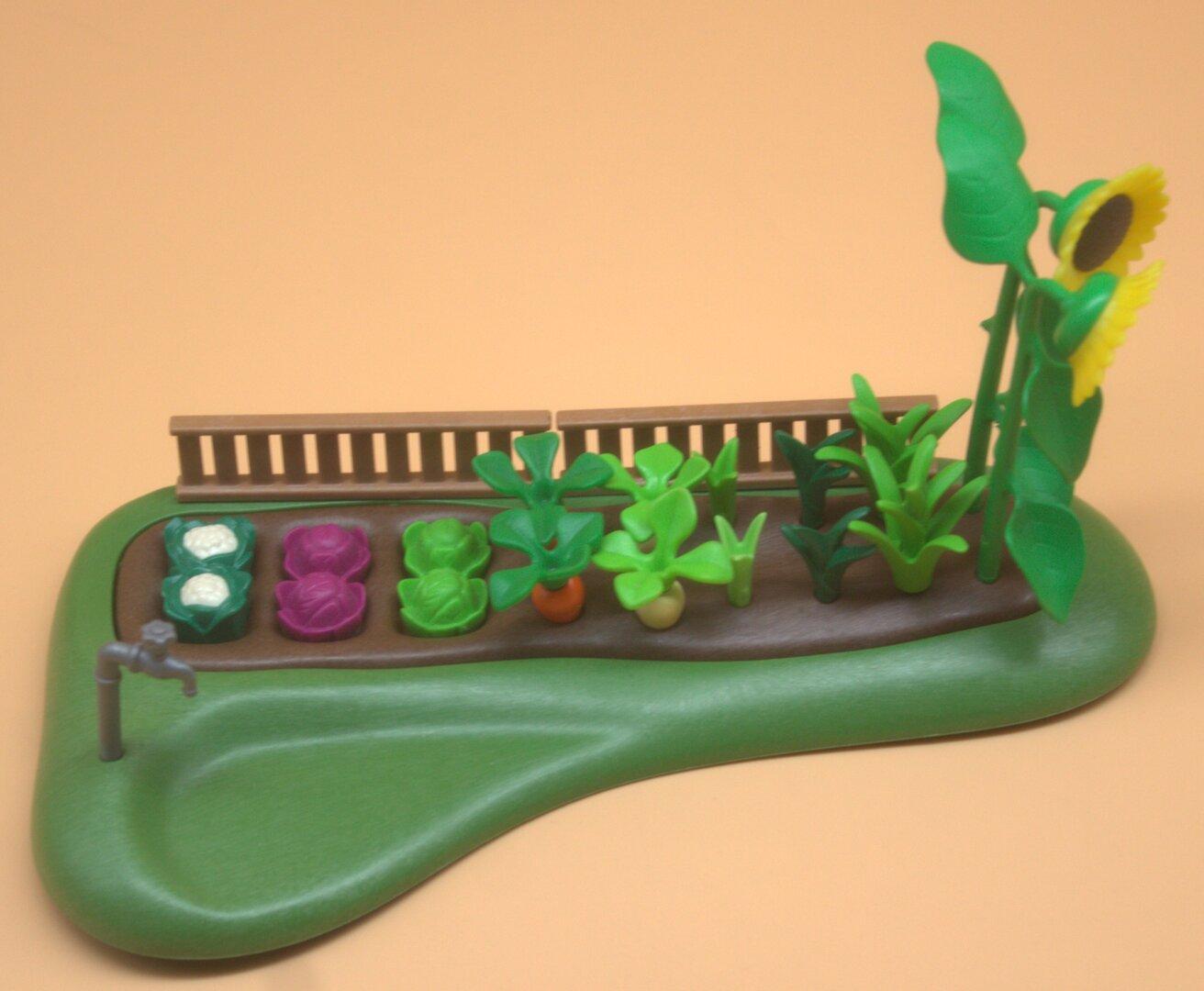 Playmobil Zubehör kleiner Gemüsegarten gebraucht