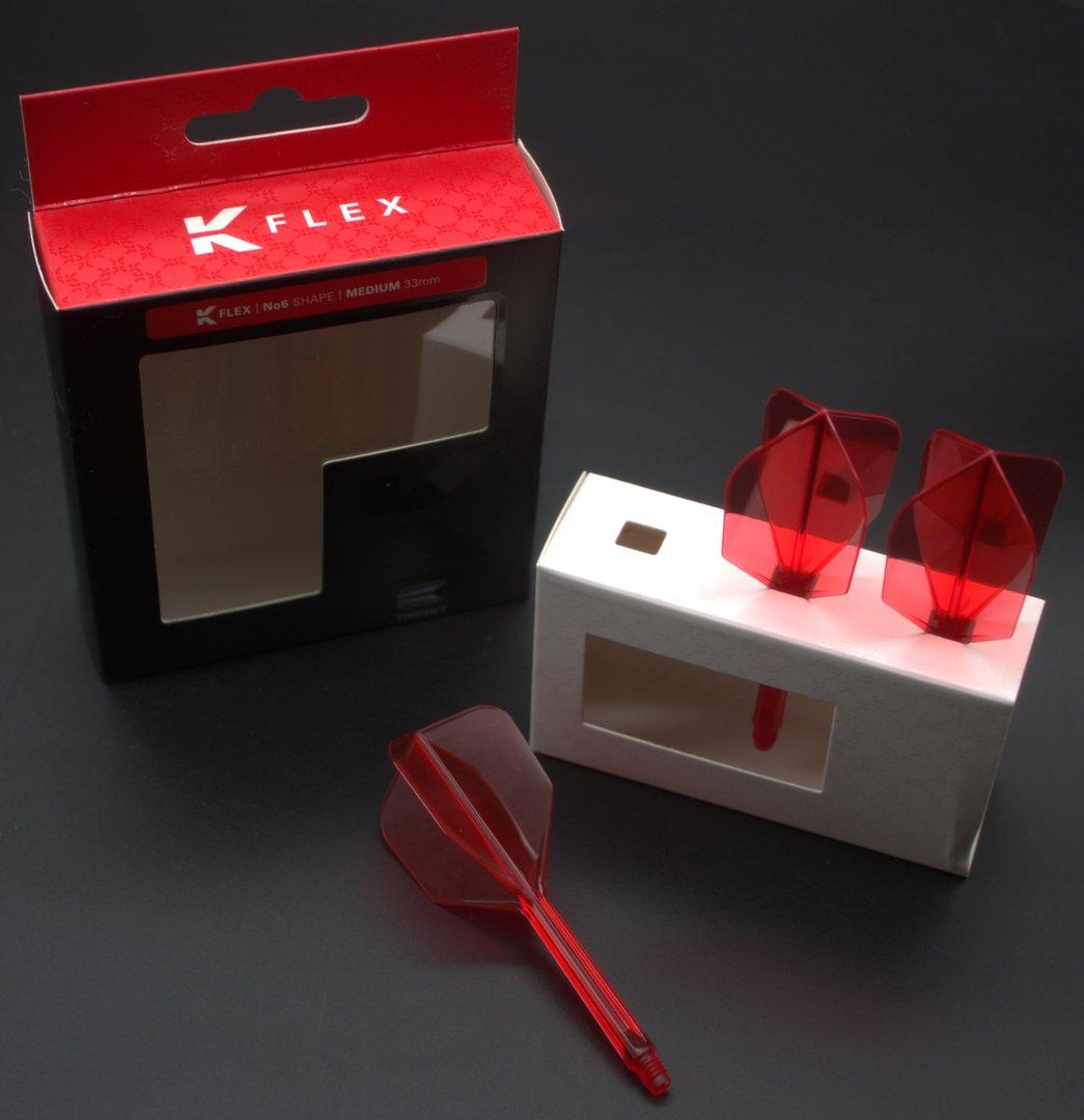 Target K-Flex NO 6 schwarz medium – rot